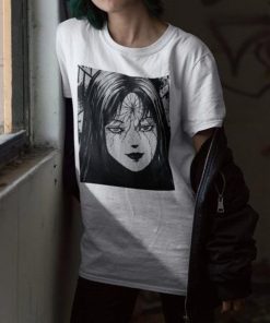 Tomie Junji Ito Uzumaki t shirt