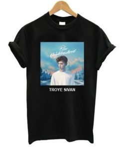 Troye Sivan Blue Neighbourhood Cover Album t shirt