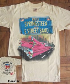 Vintage Bruce Springsteen and the E Street Band Born in the USA 84' 85' Tour t shirt