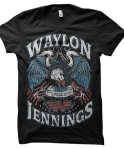 Waylon Jennings Lonesome t shirt