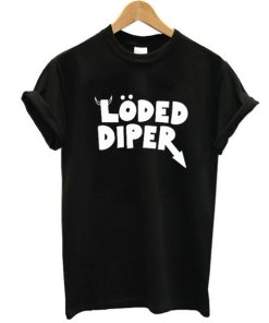 Loded Diper T Shirt, Diary of a Wimpy Kid Tee, Rodrick Rules T-Shirt