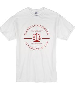 Nelson And Murdock Shirt, Nelson and Murdock Attorneys at Law Hell's Kitchen t shirt, Daredevil Shirt