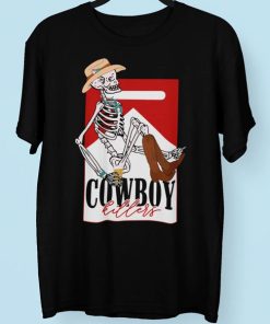 Skeleton Cowboy Killer t shirt