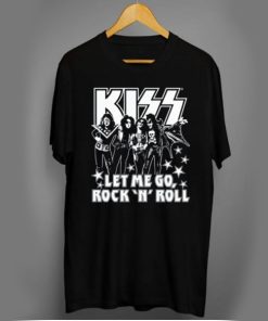 KISS Let Me Go Rock N Roll t shirt