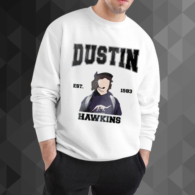 stranger things dustin sweatshirt