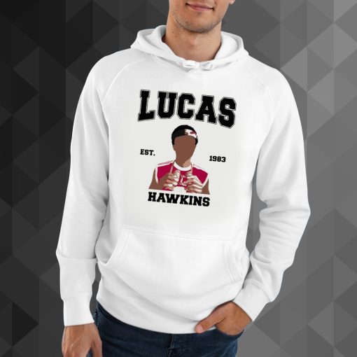 Stranger Things season 4 Characters Lucas hoodie