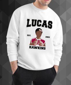 Stranger Things season 4 Characters Lucas sweatshirt