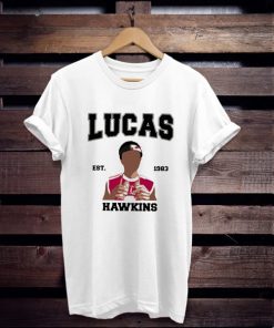 Stranger Things season 4 Characters Lucas t shirt