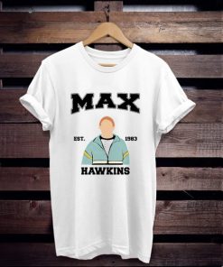 Stranger Things season 4 Characters Max t shirt