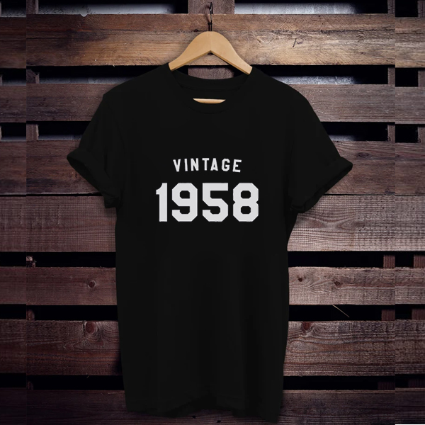 Vintage 1958 t shirt – teejabs