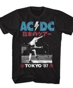 Acdc Tokyo 81 t shirt