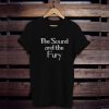 As Worn By Ian Curtis – The Sound And The Fury t shirt