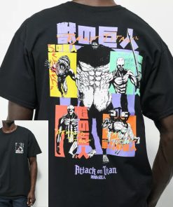 Attack On Titan Colorblock t shirt