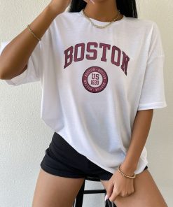 Boston graphic t shirt