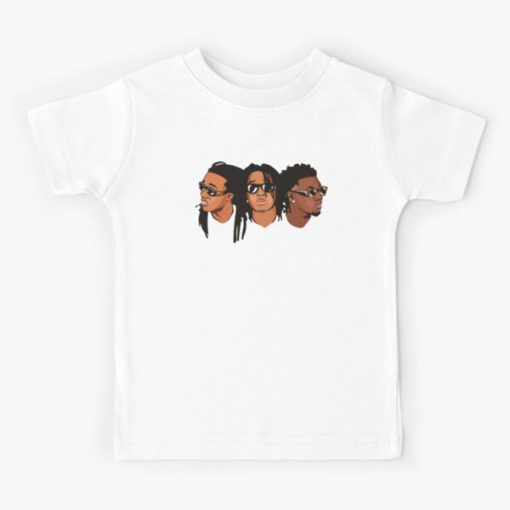 Hip Hop MIGOS Face t shirt