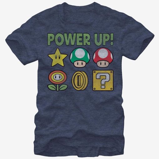 Nintendo Mario Power Up t shirt