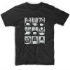 Horror Movie Villains Mugshots t shirt