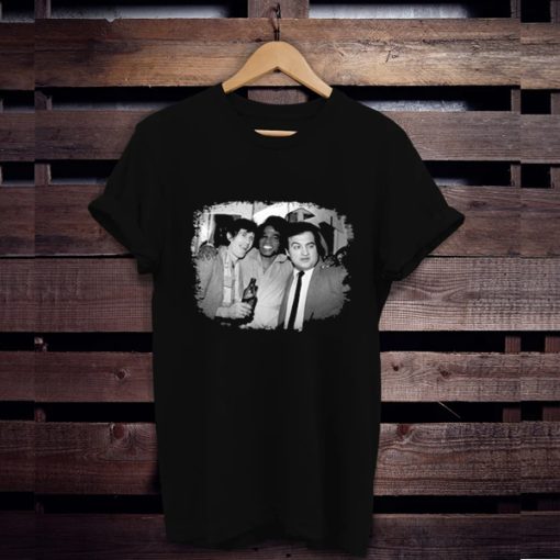 Keith Richards, James Brown and Jim Belushi t shirt