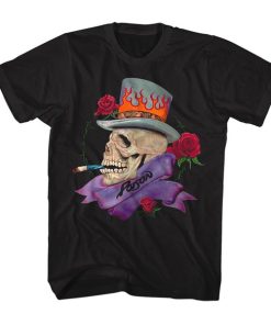 Poison Skull Smokin Poison t shirt