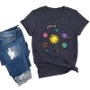 Solar System t shirt, Galaxy Shirt, Moon Phases t shirt