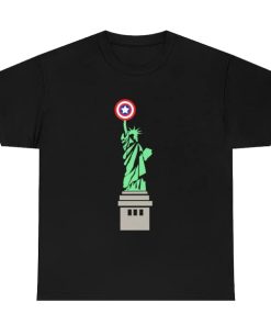 Statue of Liberty Captain America t shirt