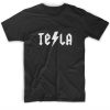 Tesla Metal Rock t shirt