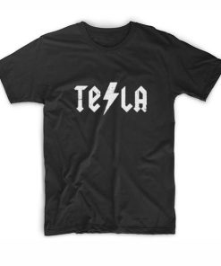 Tesla Metal Rock t shirt