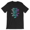 AVICII RIP One day leave this world behind t shirt