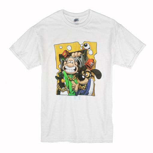 Aardman x Cheo Wallace And Gromit t shirt