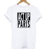 Act Up Paris t shirt