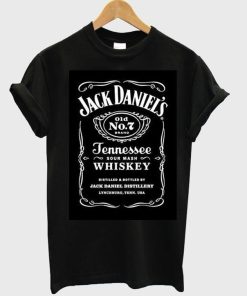 Jack Daniels Jennessee Whiskey t shirt