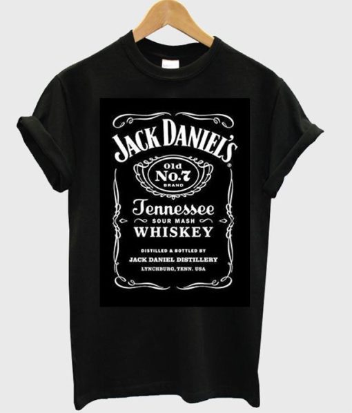 Jack Daniels Jennessee Whiskey t shirt