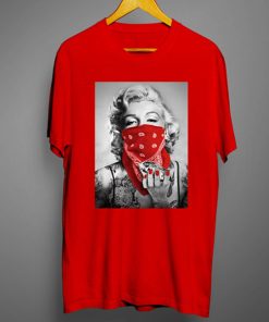 Marilyn Monroe Red Bandana t shirt