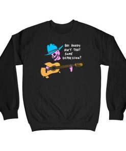 Skull Cowboy Guitar Boi Howdy sweatshirt