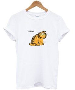 Anime Garfield t shirt