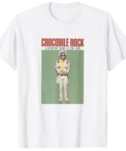 Elton John Crocodile Rock t shirt