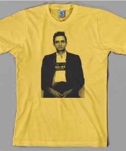 Johnny Cash Mugshot t shirt