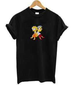 Lisa Simpson And Milhouse t shirt