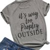 Peopley Outside t shirt