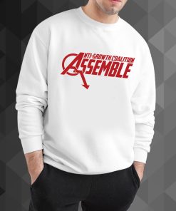 Anti-Growth Coalition Assemble sweatshirt