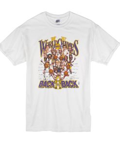 LA Lakers Caricature t shirt