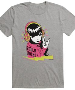 Emily The Strange Emily Rockks Lightning Bolt t shirt