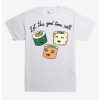 Good Times Roll Sushi t shirt