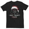 Star Wars Darth Vader Dark List Santa Christmas t shirt