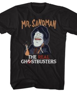 The Real Ghostbusters Mr. Sandman t shirt