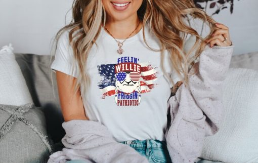 Feelin Willie Patriotic, Independence Day t shirt