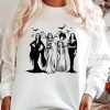 Morticia Addams Lily Munster Vampira and Elvira sweatshirt