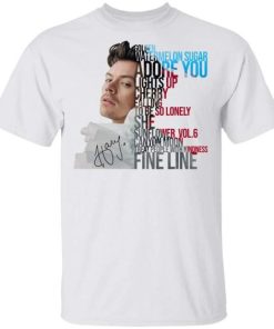 Harry Styles Albums And Signatures t shirt