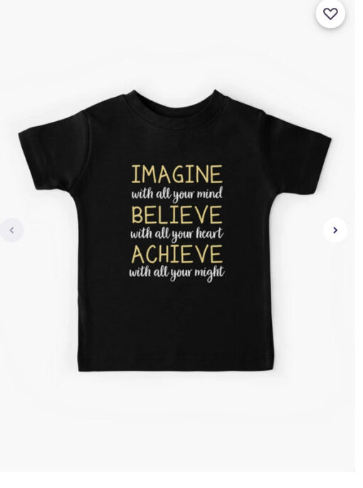 Imagine With All Your Mind T-shirt SD