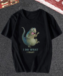 Leo Cartoon I Do What I Want T Shirt thd